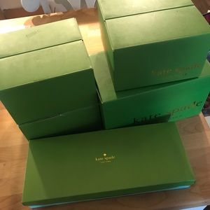 Kate Spade dot champagne glasses